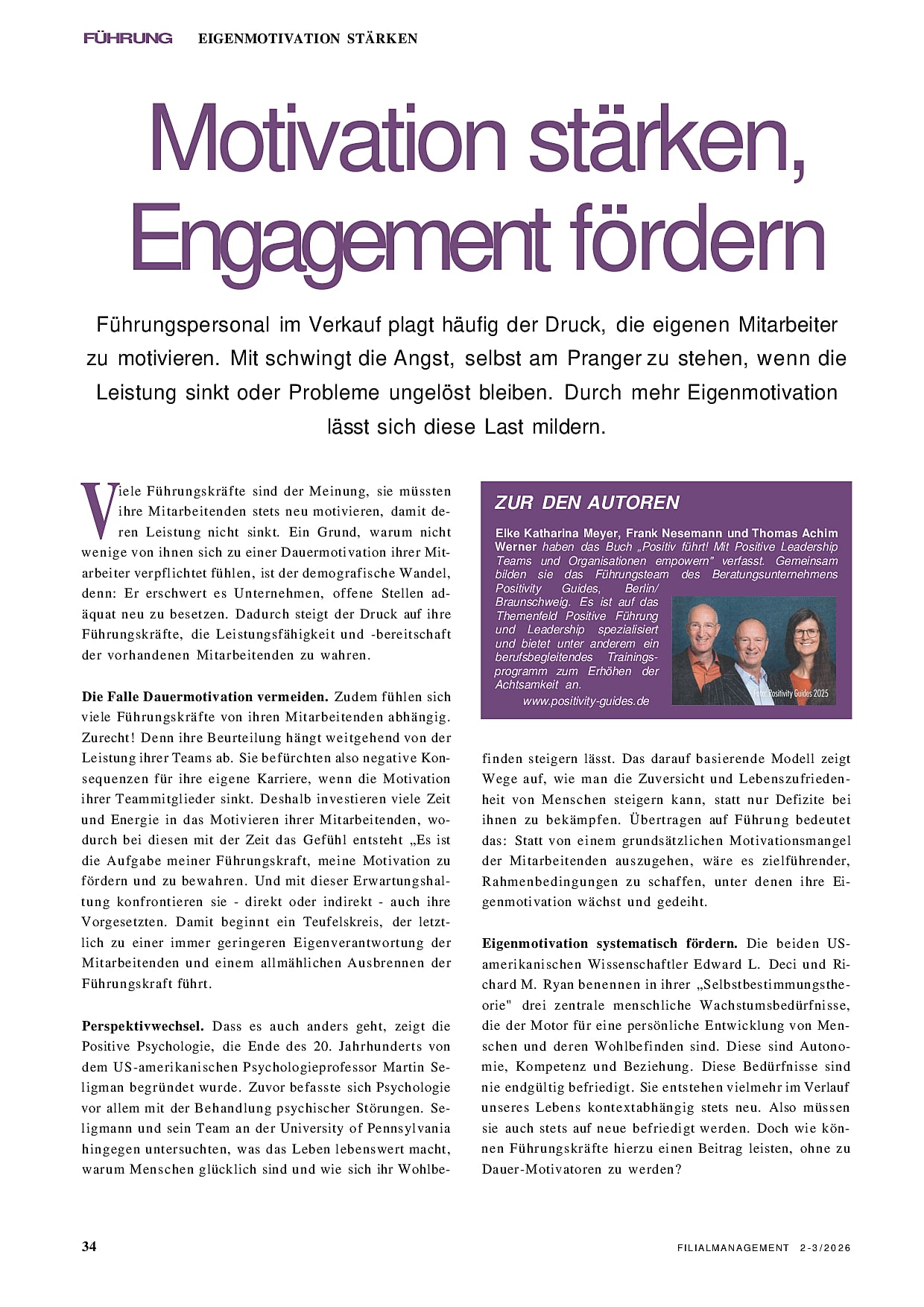 motivation staerken eigen engagement foerdern